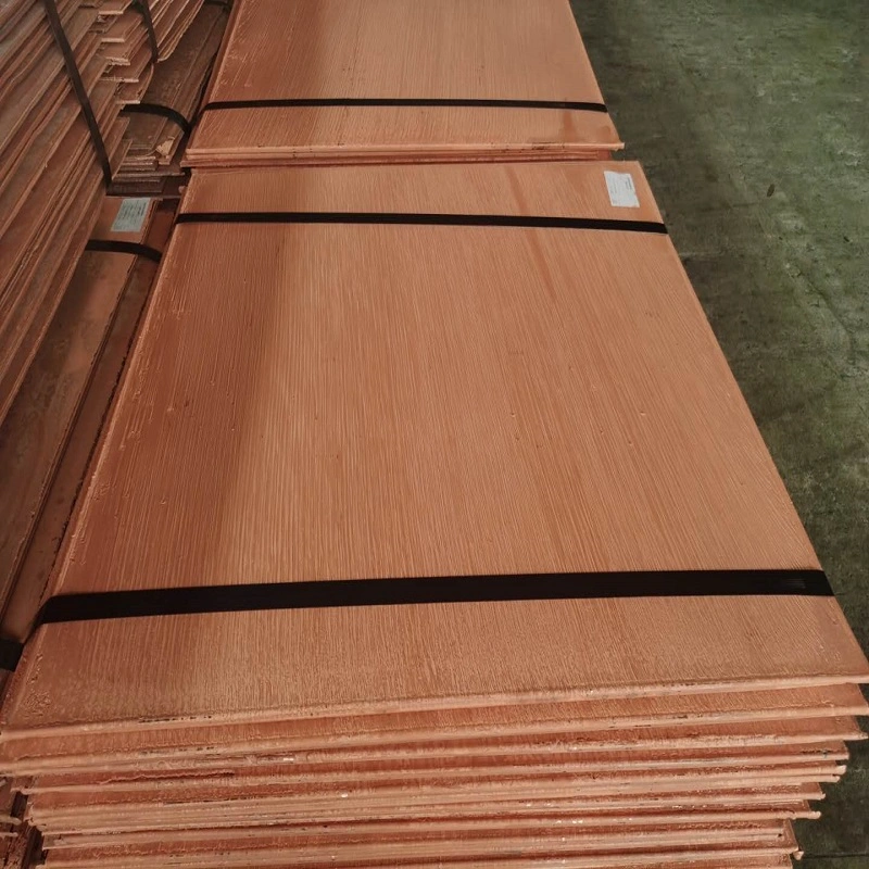 Good Price Metal Material Sheet Copper Cathode with 99.99% Purity