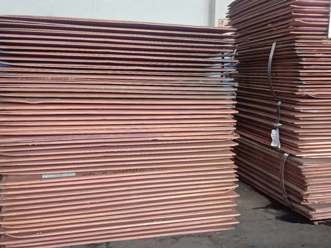 Metal Materials Copper Cathode Plate 99.99%